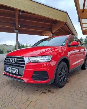 audi q3 Audi Q3 cena 76700 przebieg: 157100, rok produkcji 2016 z Borek Wielkopolski